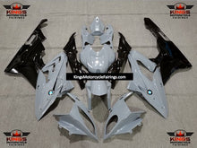 Nardo Gray and Black Fairing Kit for a 2015 and 2016 BMW S1000RR motorcycle