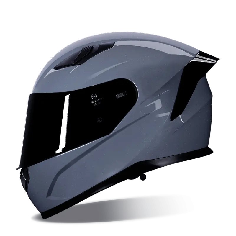 flat grey motorcycle helmet ScorpionEXO ST1400 EVO Carbon Fiber Full Face Sport Touring Street - Bluetooth Ready Speaker Pockets DOT ECE Hex (Matte with a laser contoured removable and washable liner Nardo Gray HNJ Motorcycle Helmet