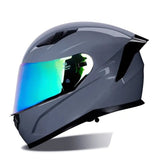 Nardo Gray HNJ Full-Face Motorcycle Helmet is brought to you by KingsMotorcycleFairings.com