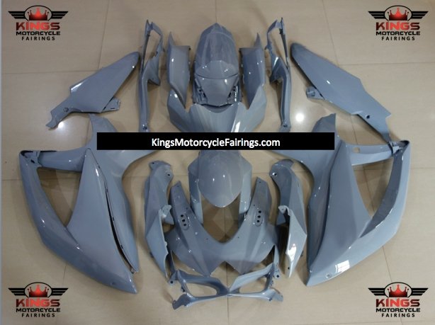 Suzuki GSXR600 (2008-2010) Nardo Gray Fairings at KingsMotorcycleFairings.com