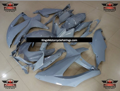 Suzuki GSXR 600 (2008-2010) Nardo Gray Fairings at KingsMotorcycleFairings.com