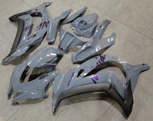 Fairing Kit for a Kawasaki Ninja ZX10R (2016-2020) Nardo Gray, Purple & Matte Black