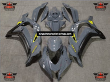 Fairing Kit for a Kawasaki Ninja ZX10R (2016-2020) Nardo Gray, Yellow & Matte Black