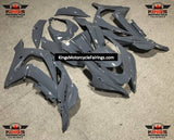 Nardo Gray and Black Fairing Kit for a 2016, 2017, 2018, 2019 & 2020 Kawasaki Ninja ZX-10R motorcycle