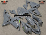 Nardo Gray and Green Fairing Kit for a 2004 & 2005 Kawasaki ZX-10R motorcycle