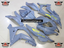 Nardo Gray and Neon Yellow Fairing Kit for a 2016, 2017, 2018, 2019 & 2020 Kawasaki Ninja ZX-10R motorcycle