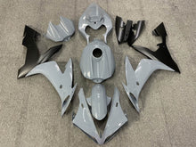 Nardo Gray and Matte Black Fairing Kit for a 2004, 2005 & 2006 Yamaha YZF-R1 motorcycle