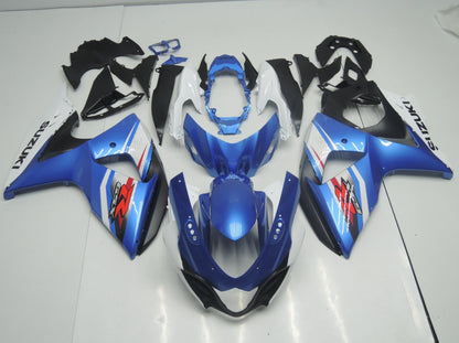 Suzuki GSXR1000 (2009-2016) Blue, White, Red, Black & Silver Fairings