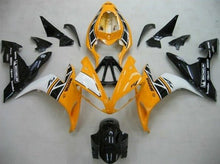 Yellow, White and Black Fairing Kit for a 2004, 2005 & 2006 Yamaha YZF-R1 motorcycle