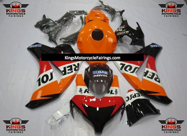 Honda CBR1000RR (2008-2011) Orange, Red, White & Black Repsol Fairings