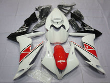 White, Red and Black Fairing Kit for a 2004, 2005 & 2006 Yamaha YZF-R1 motorcycle