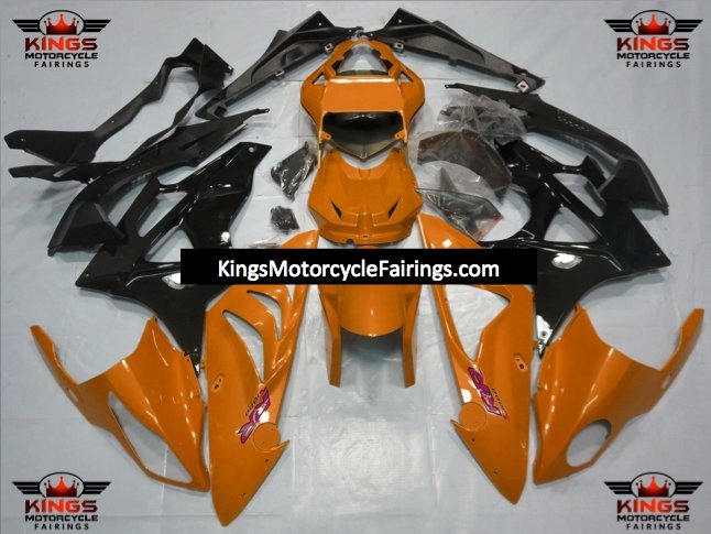 BMW S1000RR (2017-2018) Orange & Black Fairings