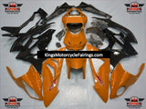 Orange and Black Fairing Kit for a 2015 and 2016 BMW S1000RR motorcycle.
