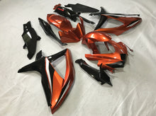Suzuki GSXR 750 Fairings (2008-2010) Orange, Black, Silver at KingsMotorcycleFairings.com