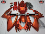 Orange Fairing Kit for a 2006 & 2007 Suzuki GSX-R750 motorcycle
