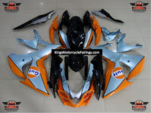 Suzuki GSXR1000 (2009-2016) Orange, Light Blue & Black Gulf Fairings