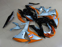 Orange, Light Blue and Black Gulf Fairing Kit for a 2009, 2010, 2011, 2012, 2013, 2014, 2015 & 2016 Suzuki GSX-R1000 motorcycle
