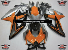 Suzuki GSXR750 (2008-2010) Orange, Silver & Black Fairings