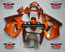 Fairing kit for a Kawasaki ZX6R 636 (2000-2002) Orange