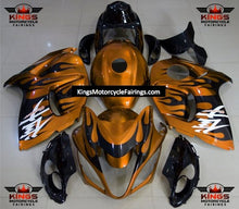 Suzuki GSXR1300 Hayabusa (2008-2019) Orange & Black Flame Fairings
