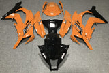 Orange and Black Fairing Kit for a 2011, 2012, 2013, 2014 & 2015 Kawasaki Ninja ZX-10R motorcycle