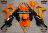 Fairing Kit for a Kawasaki Ninja ZX10R (2016-2020) Orange & Black