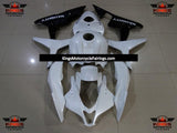 Honda CBR600RR (2007-2008) Pearl White & Black Naughty Fairings