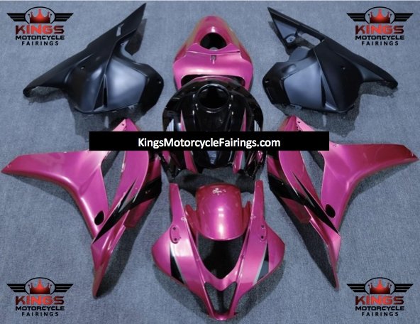 Honda CBR600RR (2009-2012) Pink, Black & Matte Black Fairings
