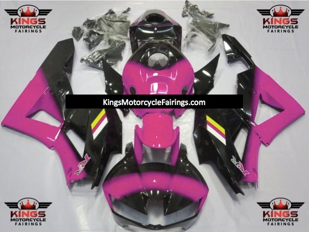 Honda CBR600RR Fairing Kit (2013-2023) Pink, Black Fade at KingsMotorcycleFairings.com