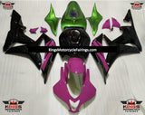 Honda CBR600RR (2007-2008) Pink, Black & Green Fairings