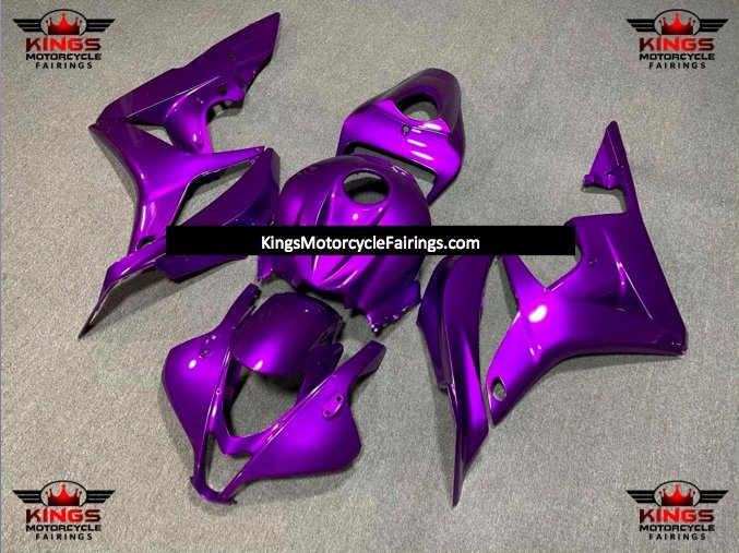 Honda CBR600RR Fairings (2007-2008) Purple from KingsMotorcycleFairings.com