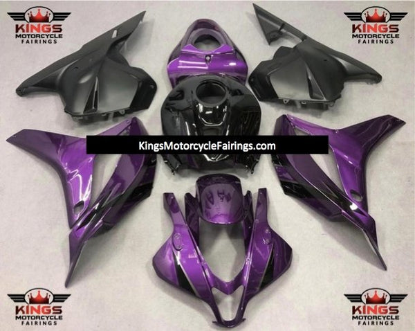 Honda CBR600RR (2009-2012) Dark Purple, Black & Matte Black Fairings