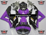 Purple and Black Fade Fairing Kit for a 2013, 2014, 2015, 2016, 2017, 2018, 2019, 2020 & 2021 Honda CBR600RR motorcycle