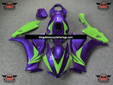 Purple and Green Fairing Kit for a 2012, 2013, 2014, 2015 & 2016 Honda CBR1000RR motorcycle