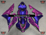 Purple and Pink Fairing Kit for a 2007 and 2008 Honda CBR600RR motorcycle