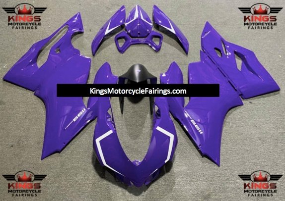 Ducati 899 (2011-2014) Purple & White Fairings