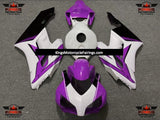 Purple, White and Black Fairing Kit for a 2004 and 2005 Honda CBR1000RR motorcycle