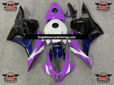 Honda CBR600RR (2009-2012) Purple, White, Dark Blue & Black Fairings