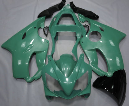 Pearl Green Fairing Kit for a 2001, 2002, 2003 Honda CBR600F4i motorcycle.