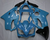 Pearl Blue Fairing Kit for a 2001, 2002, 2003 Honda CBR600F4i motorcycle