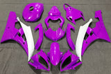 Yamaha YZF-R6 (2006-2007) Purple & White Fairings