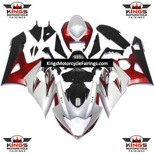 Suzuki GSXR1000 (2005-2006) Pearl White, Red & Black Fairings