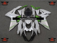 Suzuki GSXR750 (2011-2021) Pearl White & Green Fairings