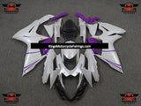 Suzuki GSXR750 (2011-2023) Pearl White & Purple Fairings