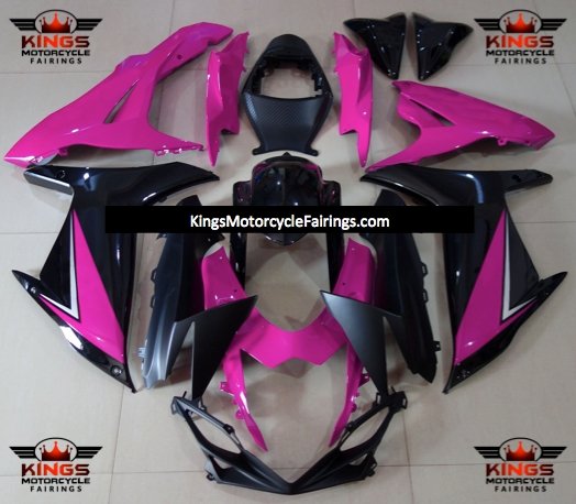 Suzuki GSXR750 (2011-2023) Pink & Black Fairings