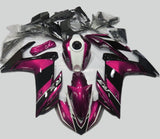 Pink, Black and White Fairing Kit for a Yamaha YZF-R3 2015, 2016, 2017 & 2018 motorcycle