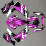 Pink, Black and White Shark Teeth Fairing Kit for a Yamaha YZF-R3 2015, 2016, 2017 & 2018 motorcycle