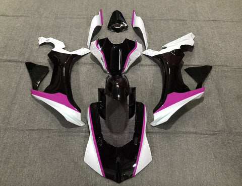 Yamaha YZF-R1 (2015-2019) Black, White & Pink Fairings