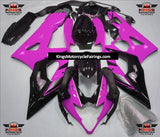 Suzuki GSXR1000 (2005-2006) Pink, Black & Silver Fairings