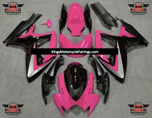 Suzuki GSXR600 (2006-2007) Pink, Black & Silver Fairings